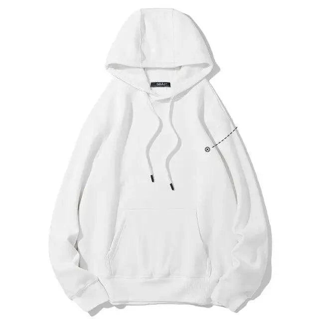 Unisex Oversized Cotton Hoodie - Streetwear Pullover Sweatshirt