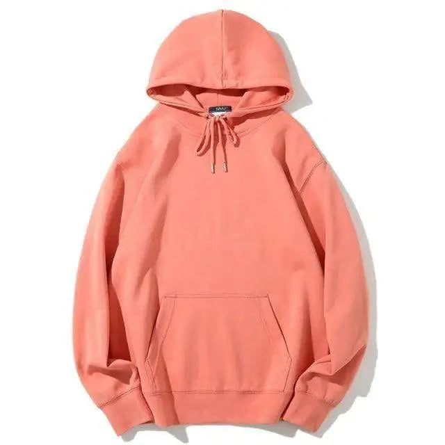 Unisex Oversized Cotton Hoodie - Streetwear Pullover Sweatshirt