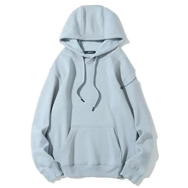 Unisex Oversized Cotton Hoodie - Streetwear Pullover Sweatshirt