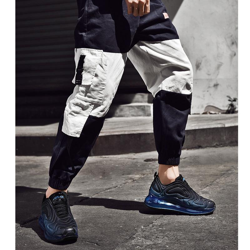 Men's Air Cushion Platform Sneakers Breathable Mesh Streetwear