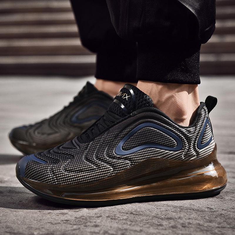 Men's Air Cushion Platform Sneakers Breathable Mesh Streetwear