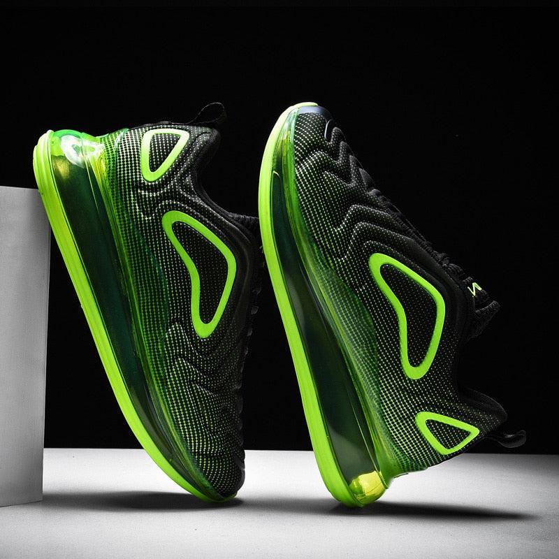 Men's Air Cushion Platform Sneakers Breathable Mesh Streetwear