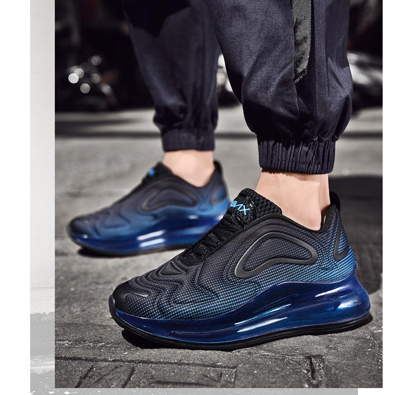Men's Air Cushion Platform Sneakers Breathable Mesh Streetwear