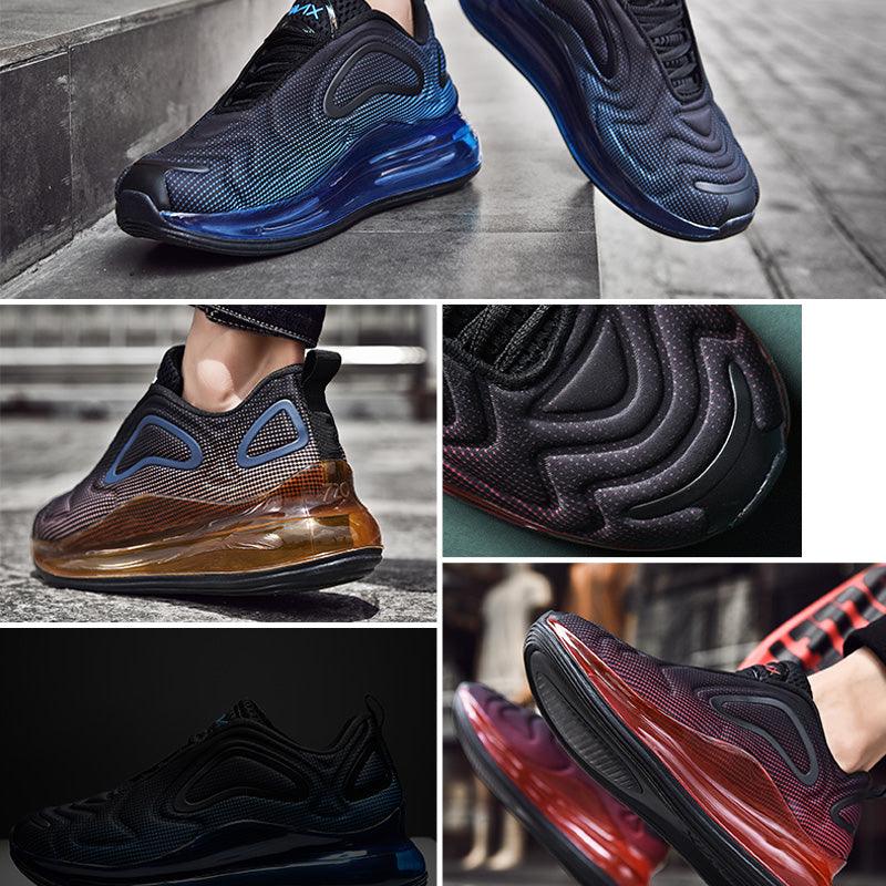 Men's Air Cushion Platform Sneakers Breathable Mesh Streetwear