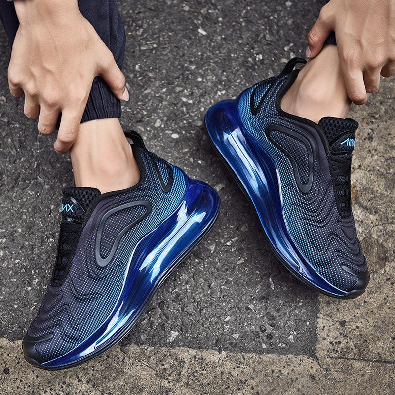 Men's Air Cushion Platform Sneakers Breathable Mesh Streetwear