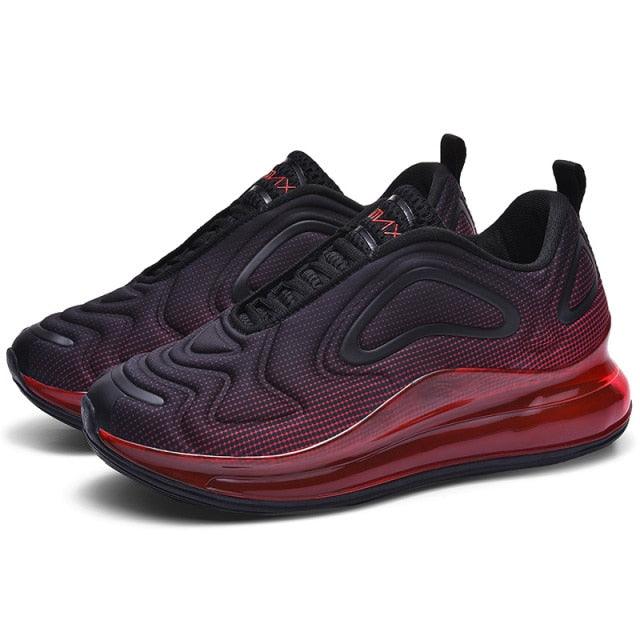 Men's Air Cushion Platform Sneakers Breathable Mesh Streetwear