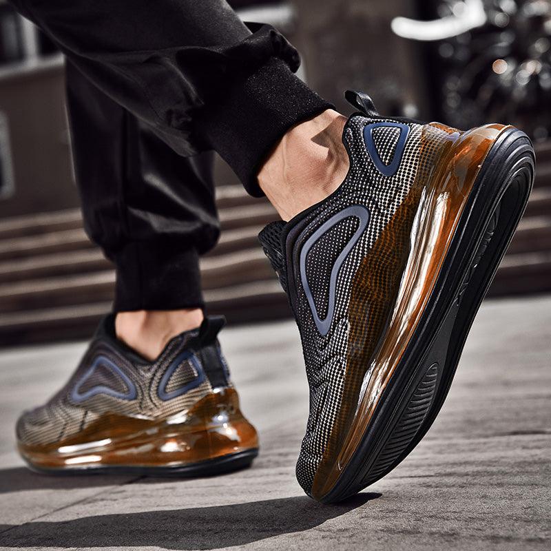 Men's Air Cushion Platform Sneakers Breathable Mesh Streetwear