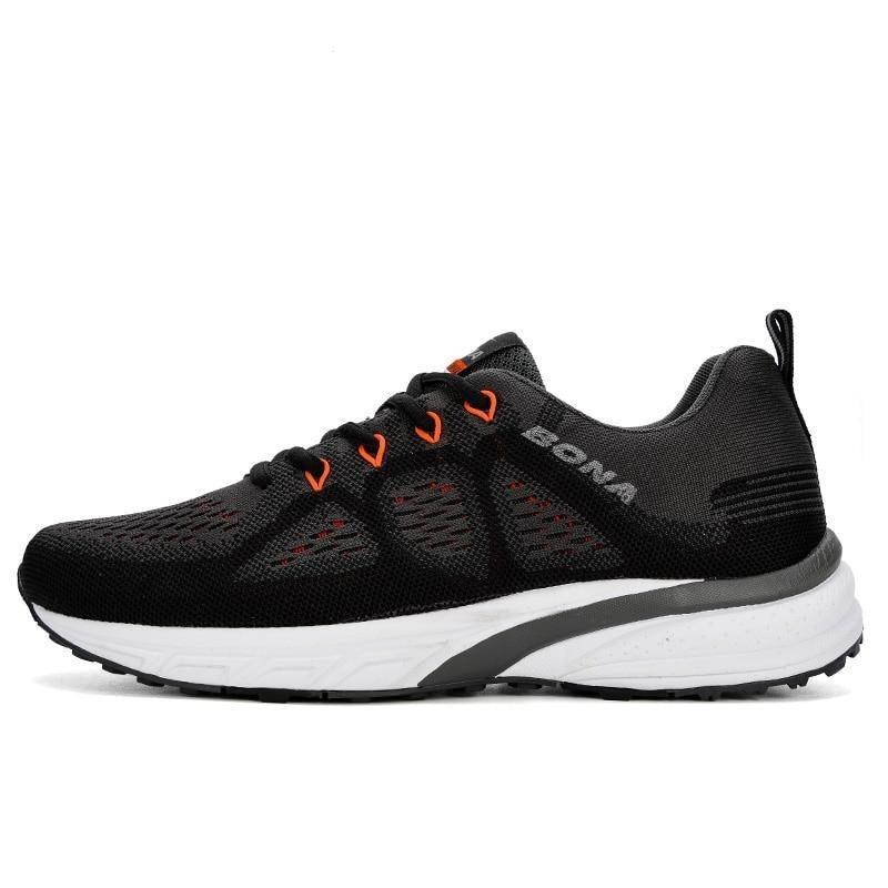 Men's Breathable Mesh Sneakers Lightweight Athletic Running Shoes