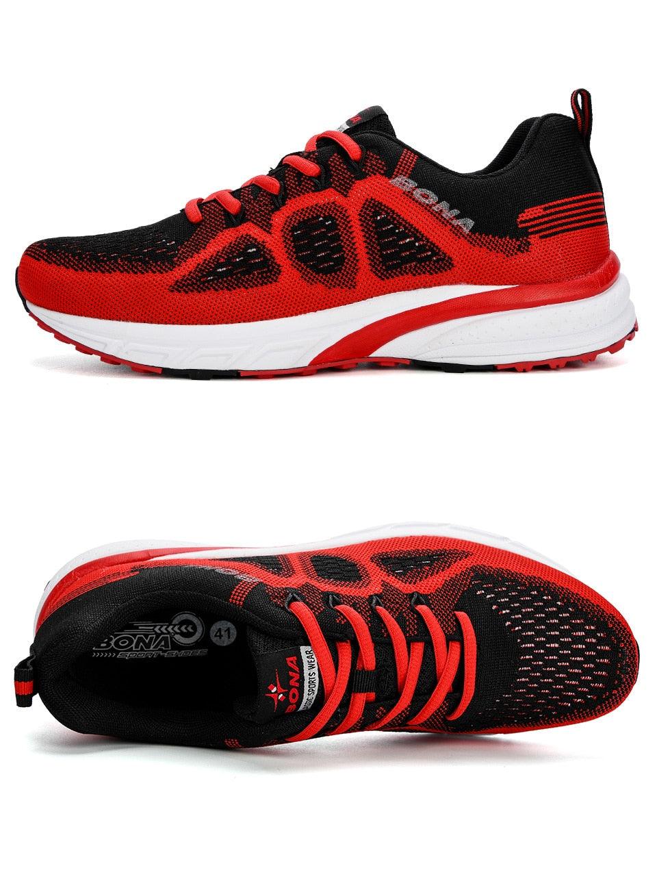 Men's Breathable Mesh Sneakers Lightweight Athletic Running Shoes