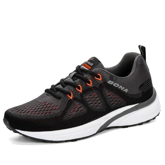 Men's Breathable Mesh Sneakers Lightweight Athletic Running Shoes