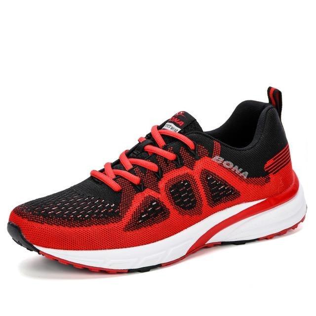Men's Breathable Mesh Sneakers Lightweight Athletic Running Shoes