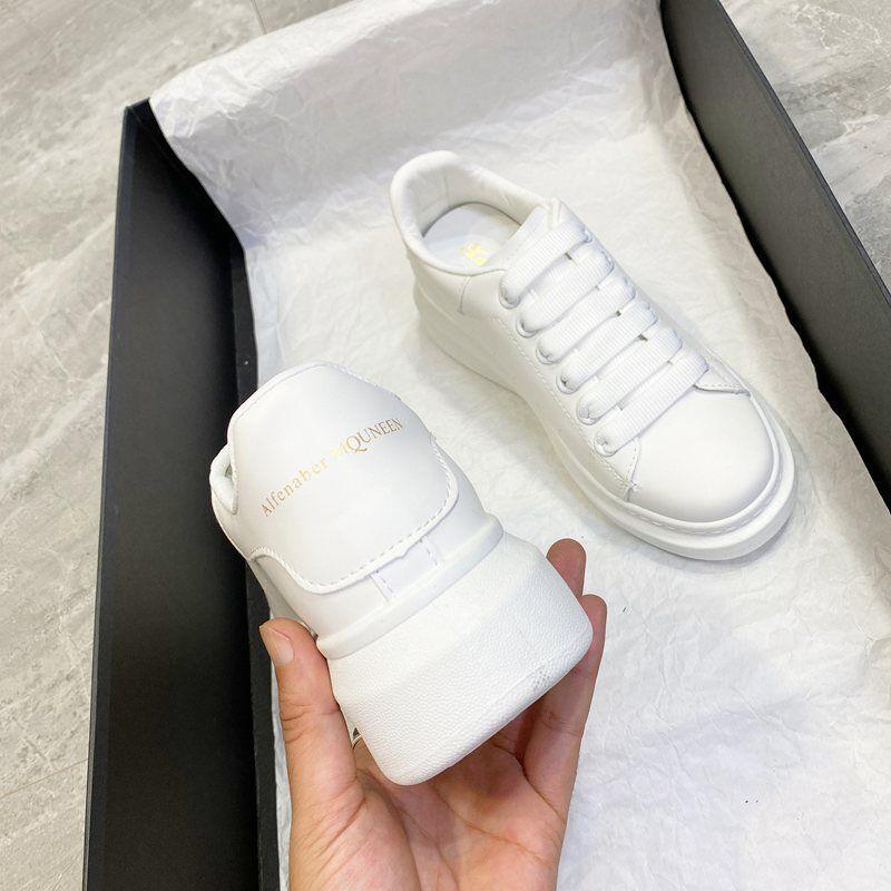 Men’s Minimalist Leather Platform Sneakers, Streetwear Casual Trainers