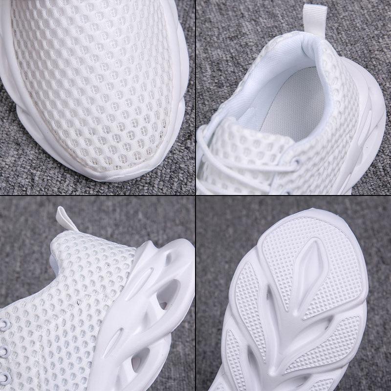 Modern Breathable Mesh Sneakers Lightweight Athletic Platform Shoes