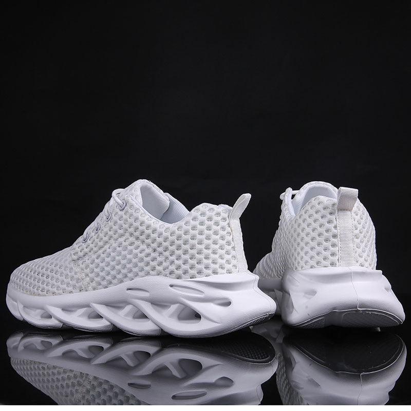 Modern Breathable Mesh Sneakers Lightweight Athletic Platform Shoes