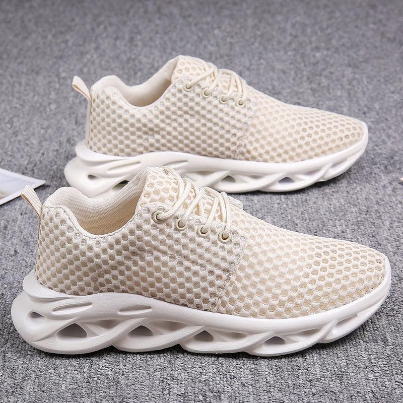 Modern Breathable Mesh Sneakers Lightweight Athletic Platform Shoes