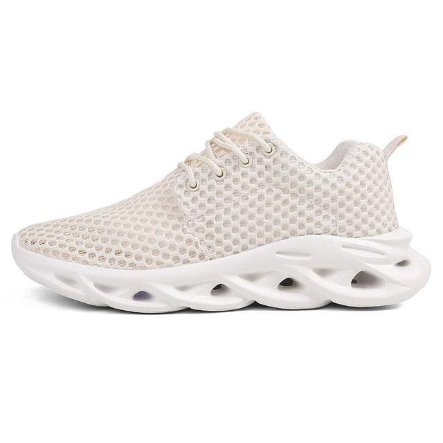 Modern Breathable Mesh Sneakers Lightweight Athletic Platform Shoes