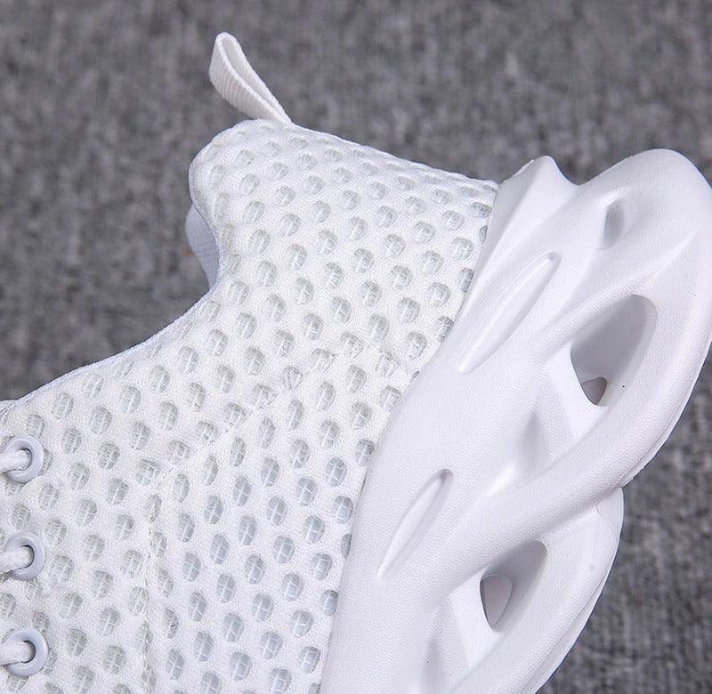 Modern Breathable Mesh Sneakers Lightweight Athletic Platform Shoes