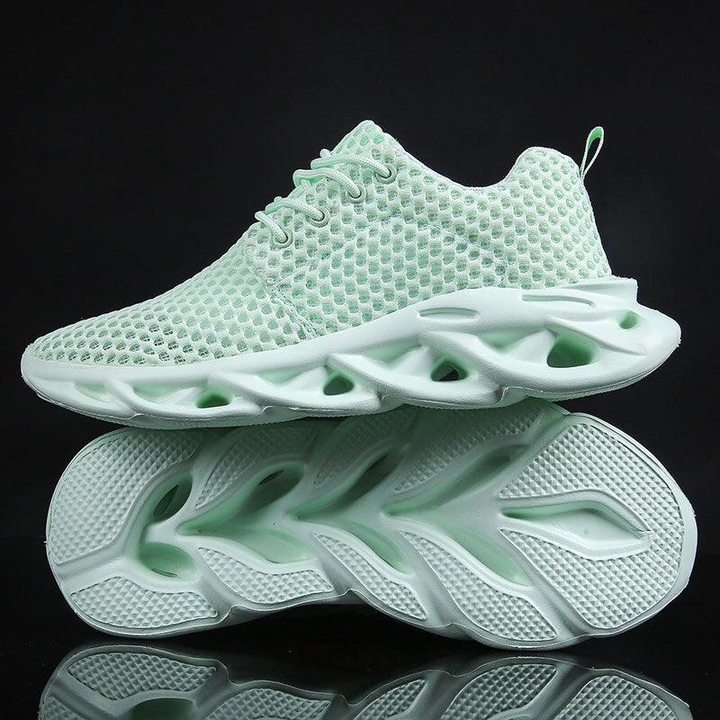 Modern Breathable Mesh Sneakers Lightweight Athletic Platform Shoes