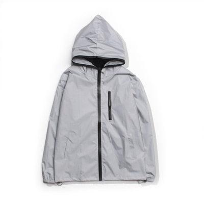Modern Reflective Windbreaker Jacket