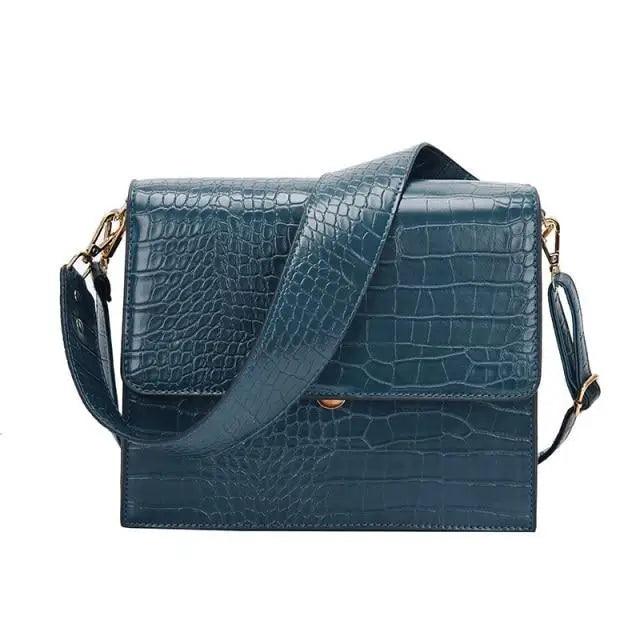 Elegant Modern Girls Messenger Bag with Chain Strap Details