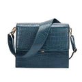 Elegant Modern Girls Messenger Bag with Chain Strap Details