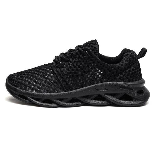 Men's Breathable Platform Running Trainers