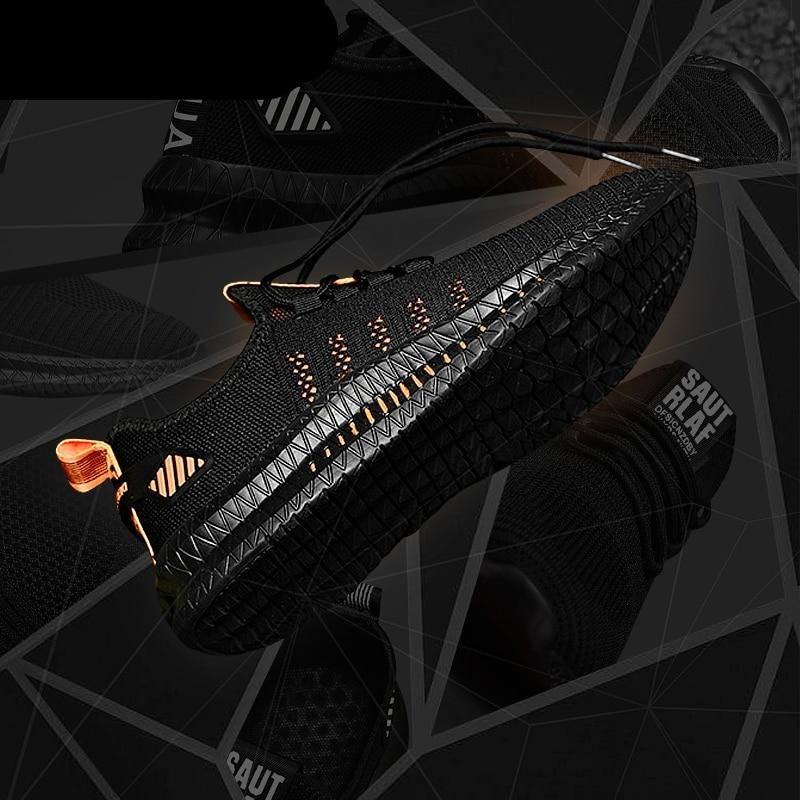 Men's Breathable Platform Running Trainers