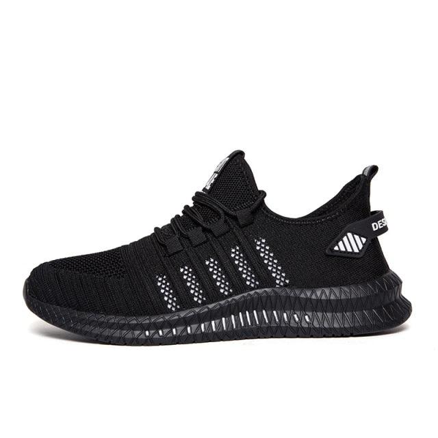Men's Breathable Platform Running Trainers
