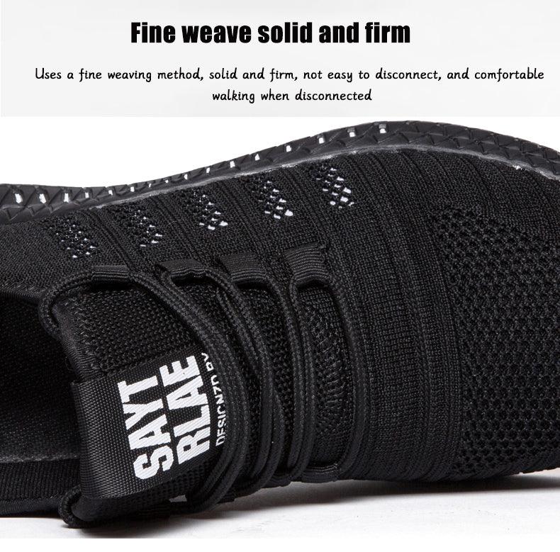 Men's Breathable Platform Running Trainers