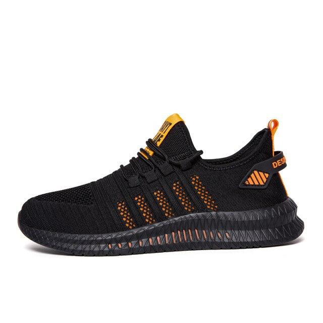Men's Breathable Platform Running Trainers