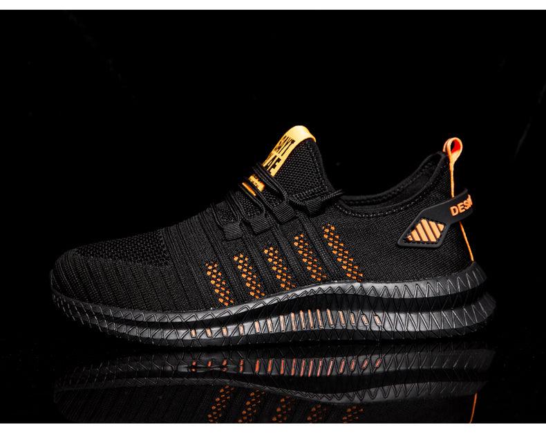 Men's Breathable Platform Running Trainers