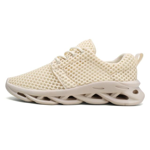 Men's Breathable Platform Running Trainers