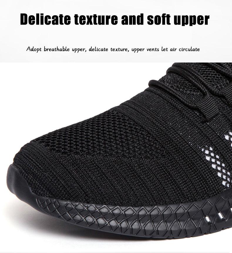 Men's Breathable Platform Running Trainers