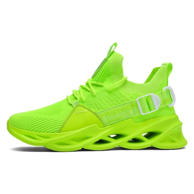Unisex Knit Breathable Athletic Sneakers - Sporty Running Shoes