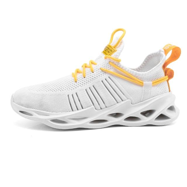 Unisex Knit Breathable Athletic Sneakers - Sporty Running Shoes