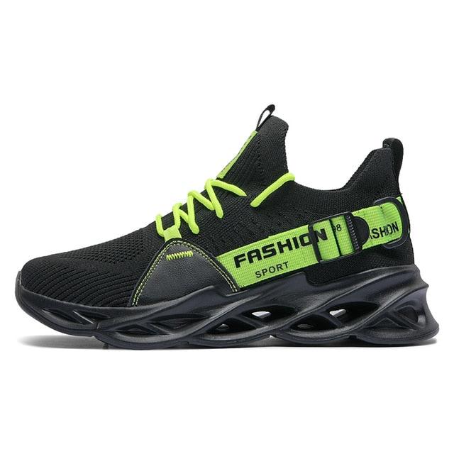 Unisex Knit Breathable Athletic Sneakers - Sporty Running Shoes
