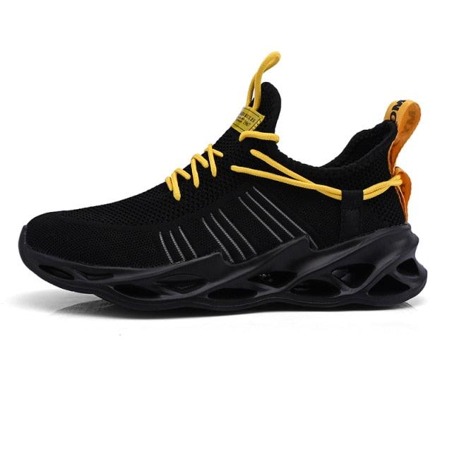 Unisex Knit Breathable Athletic Sneakers - Sporty Running Shoes