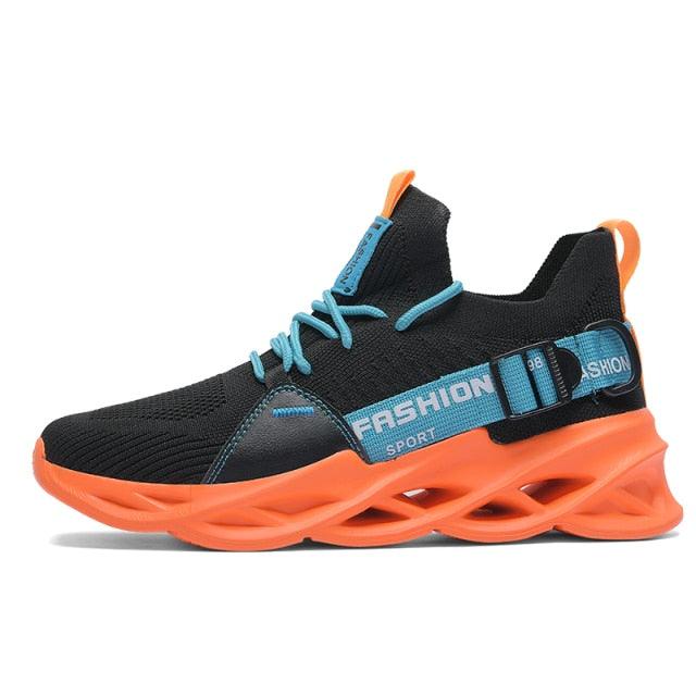Unisex Knit Breathable Athletic Sneakers - Sporty Running Shoes