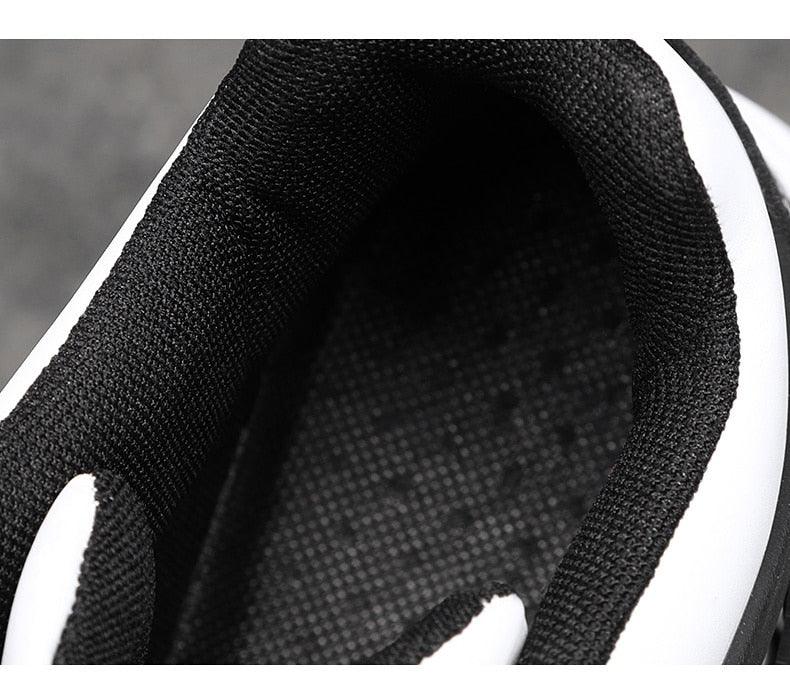 Men's Leather High Top Platform Sneakers – Streetwear Vulcanized