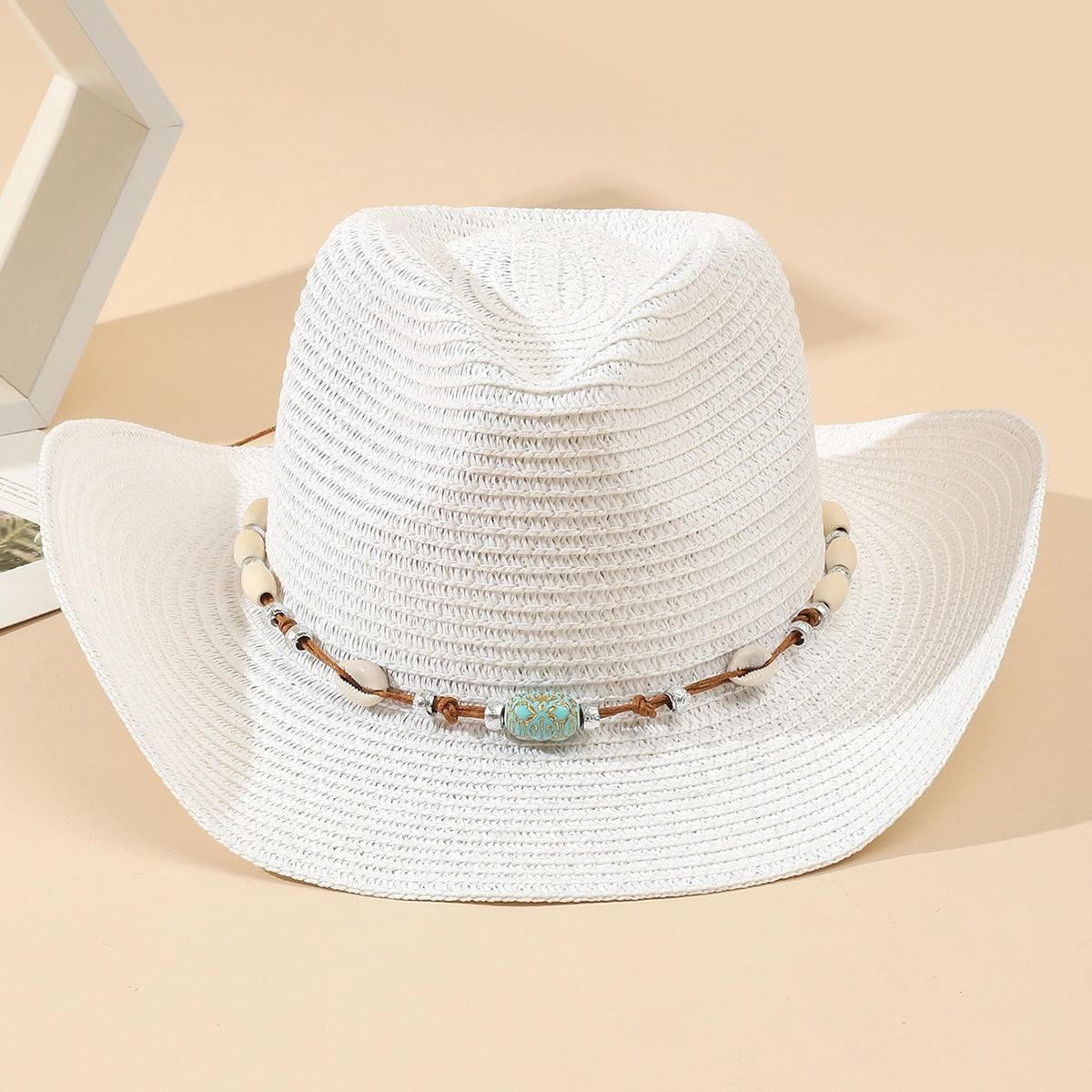 Elegant Tassel Straw Bucket Hat - Foldable Beach Sun Hat