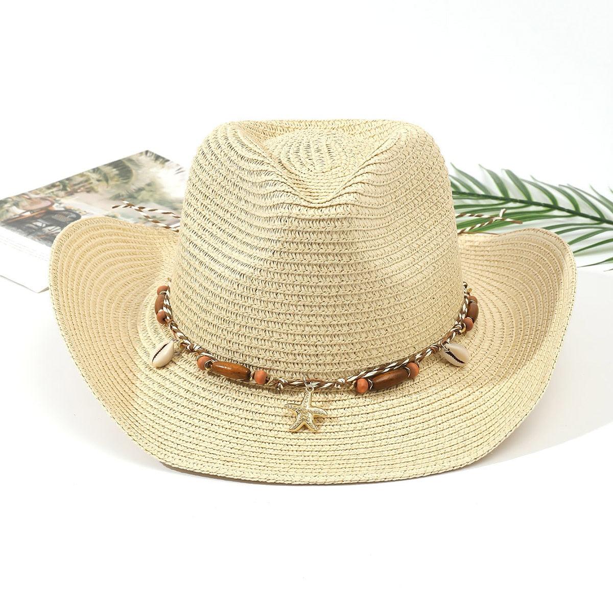 Elegant Tassel Straw Bucket Hat - Foldable Beach Sun Hat