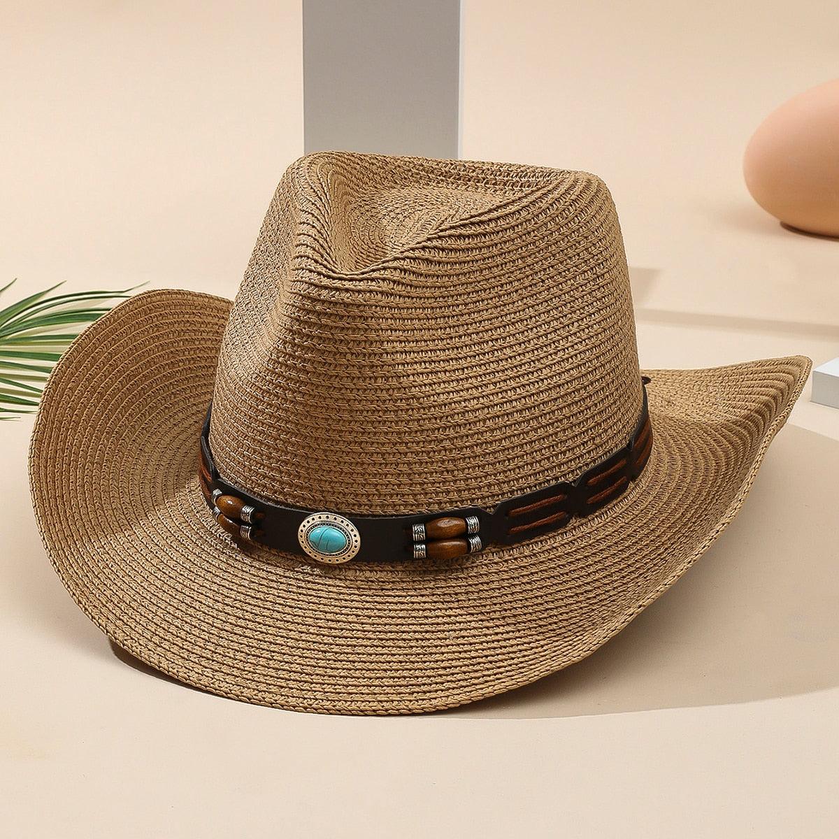 Elegant Tassel Straw Bucket Hat - Foldable Beach Sun Hat
