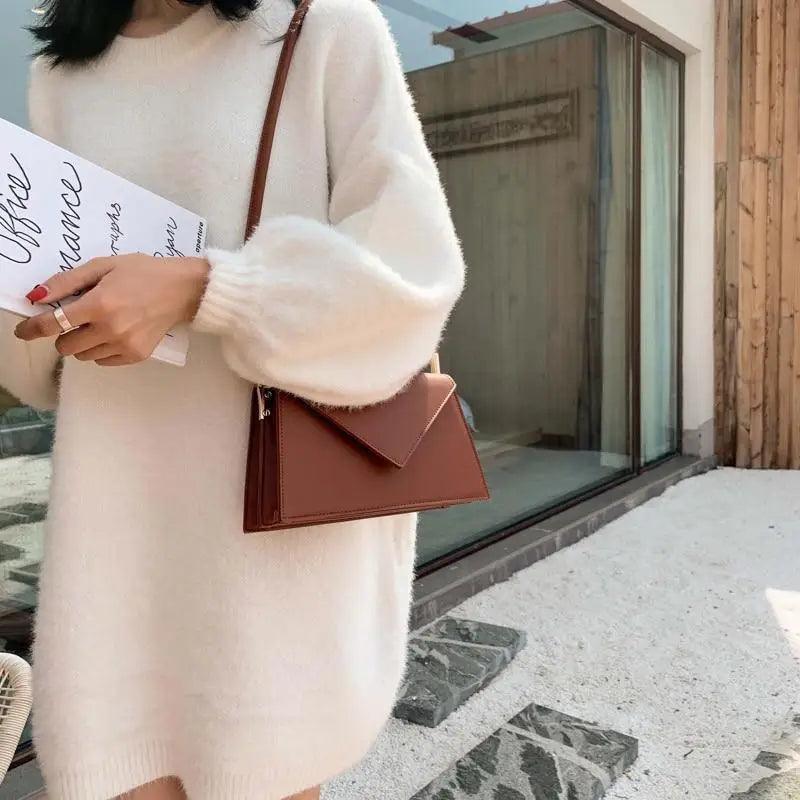 Elegant Modern Women's PU Leather Crossbody Travel Bag