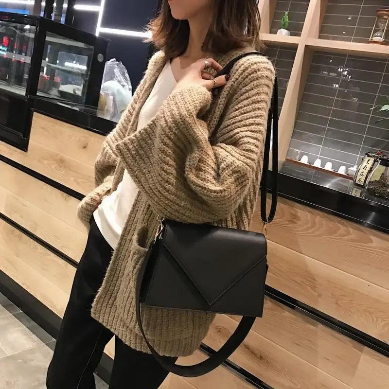 Elegant Modern Women's PU Leather Crossbody Travel Bag