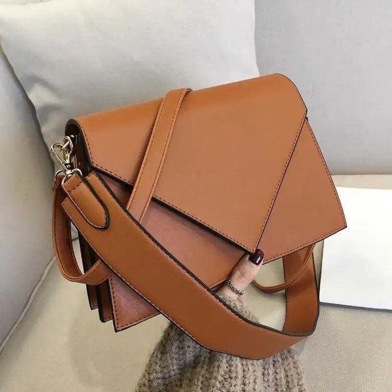 Elegant Modern Women's PU Leather Crossbody Travel Bag