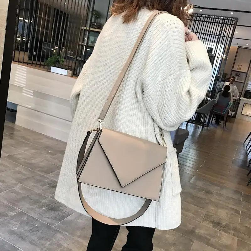 Elegant Modern Women's PU Leather Crossbody Travel Bag