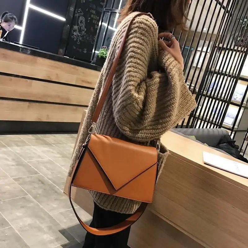 Elegant Modern Women's PU Leather Crossbody Travel Bag