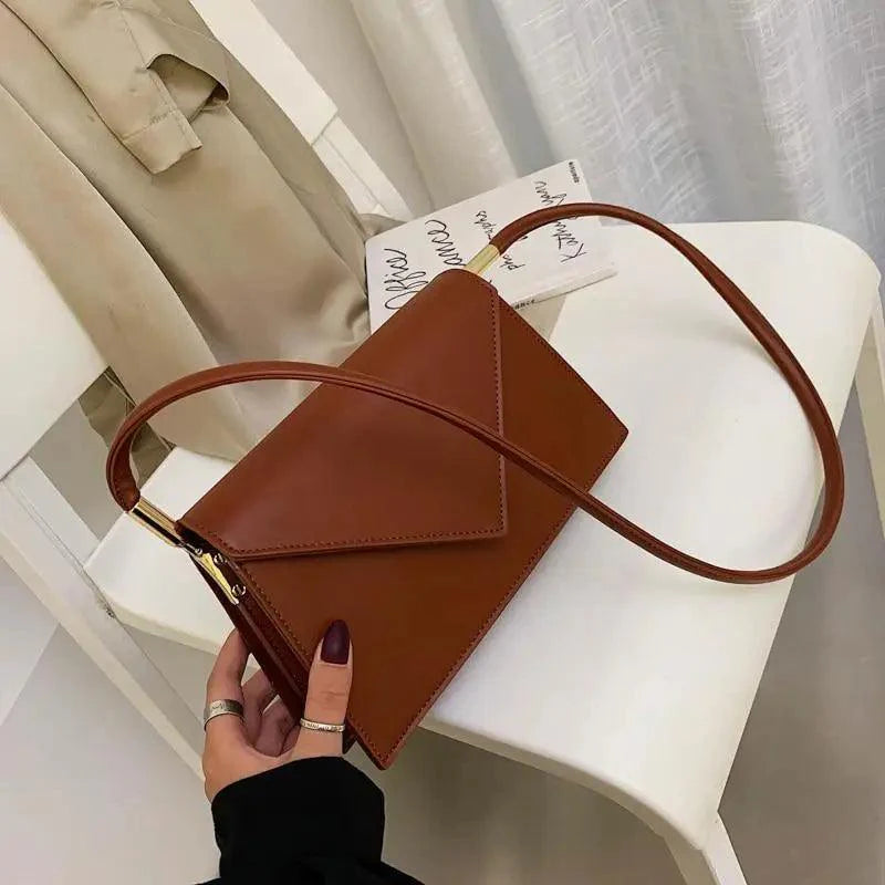 Elegant Modern Women's PU Leather Crossbody Travel Bag