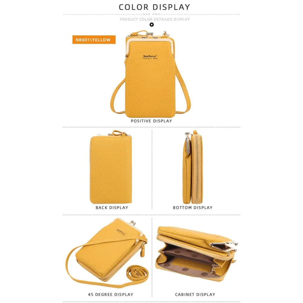Elegant Small Crossbody Bag with Adjustable Detachable Strap