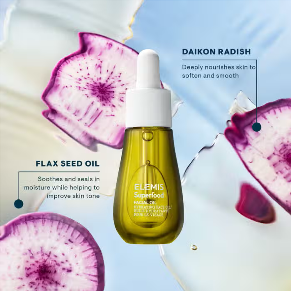 Superfood Facial Oil 15ml - Concentrated Natural Skin Hydration